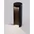Stalp mic LED Nova Luce Tien, 8.5W, H25, negru, IP54
