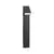 Stalp mediu LED Nova Luce Brigitta, 6W, negru, IP65