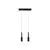 Pendul LED Nova Luce Joy, 14W, negru