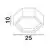 Plafoniera LED Nova Luce Samba, 10W, H10, alb