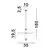 Pendul Nova Luce Royal, 1xE27, D35, negru