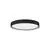 Plafoniera LED Nova Luce Olaf, 30W, negru, dimabil