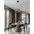 Pendul LED Nova Luce Odrey, 40W, auriu-negru, dimabil, telecomanda