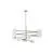 Pendul Nova Luce Vitra, 12xG9, alb-auriu-negru