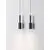 Pendul LED Nova Luce Joy, 14W, negru