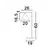 Veioza Nova Luce Sway, 1xE27, alb-auriu