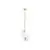 Pendul Nova Luce Allen, 3xE14, alb, auriu