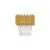 Aplica cristal Nova Luce Magnolia, 1xE14, tub, auriu