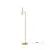 Lampadar Nova Luce Pielo, 1xG9, alb-auriu