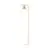 Lampadar Nova Luce Sway, 1xE27, alb-auriu