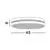 Plafoniera LED Nova Luce Wheel, 30W, alb-cafeniu