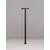 Stalp mediu LED Nova Luce Ofir, 10.3W, negru, IP54