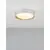 Plafoniera LED Nova Luce Stake, 30W, 3000K, D35 cm, culoare alb + lemn natur, dimabil Triac