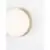 Plafoniera Nova Luce Allen, 1xE27, D35, alb, auriu