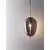 Pendul Nova Luce Lato, 1xE14, oval, auriu-fumuriu
