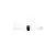Aplica Nova Luce Corb, 2xE14, alb-negru