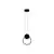 Pendul LED Nova Luce Wiro, 11W, 3000K, rotund, negru