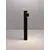 Stalp mic LED Nova Luce Aduro, 7.6W, H65, negru, IP54