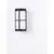 Aplica Nova Luce Stone, 1xE27, negru, IP54