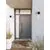 Aplica Nova Luce Ovi, 1xGU10, negru, IP54