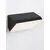 Aplica LED Nova Luce Zenon, 10W, 3000K, antracit, IP65