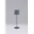 Veioza LED Nova Luce Seina, 2W, gri, touch, IP54