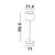 Veioza LED Nova Luce Seina, 2W, maro, touch, IP54