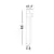 Stalp mic LED Nova Luce Aduro, 7.6W, H65, negru, IP54