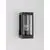 Aplica Nova Luce Figo, 1xE27, gri inchis, IP54