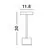 Veioza LED Nova Luce Fumo, 2W, negru, dimabil, solar, IP54