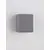Aplica LED Nova Luce Emile, 5W, gri, IP65