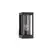 Aplica Nova Luce Figo, 1xE27, gri inchis, IP54