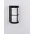 Aplica Nova Luce Stone, 1xE27, negru, IP54