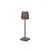 Veioza LED Nova Luce Colt, 2W, maro, touch, IP54