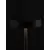 Veioza LED Nova Luce Fumo, 2W, negru, dimabil, solar, IP54