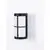 Aplica Nova Luce Stone, 1xE27, negru, IP54