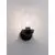 Aplica Nova Luce Omika, 1xE27, gri inchis, IP54