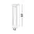 Stalp mediu LED Nova Luce Barco, 6W, gri, IP65
