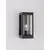 Aplica Nova Luce Figo, 1xE27, gri inchis, IP54