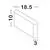 Aplica LED Nova Luce Soho, 2x5W, alb, IP54