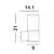 Aplica Nova Luce Cetera, 1xE27, negru, IP54