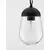 Pendul Nova Luce Omika, 1xE27, gri inchis, IP54