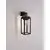 Aplica Nova Luce Figo, 1xE27, antracit, IP65