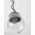 Pendul Nova Luce Omika, 1xE27, gri inchis, IP54