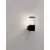 Aplica Nova Luce Cetera, 1xE27, negru, IP54