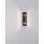 Aplica Nova Luce Regina, 2xE27, antracit, IP65