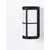 Aplica Nova Luce Stone, 1xE27, negru, IP54