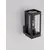 Aplica Nova Luce Figo, 1xE27, gri inchis, IP54