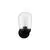 Aplica Nova Luce Omika, 1xE27, gri inchis, IP54