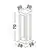 Stalp mediu LED Nova Luce Bev, 5W, gri, IP65